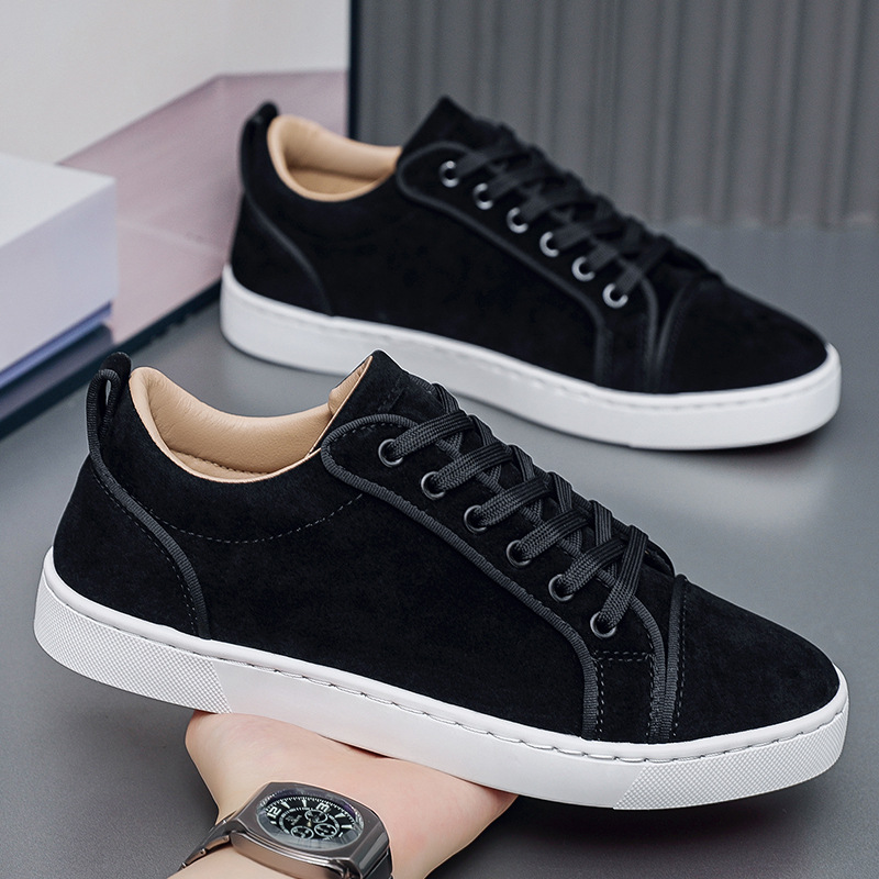 Men Shoes Dior - รองเท้าบอร์ดผู้ชายสำหรับฤดูใบไม้ผลิและฤดูใบไม้ร่วง รองเท้าลำลองอเนกประสงค์สำหรับผู้ชาย รองเท้ากีฬากันลื่น