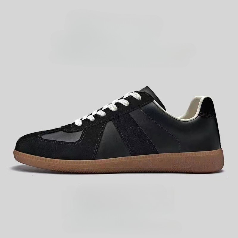 Men Shoes Dior - Patchwork Vintage Casual กีฬารองเท้าสําหรับชายหนังรองเท้าผ้าใบบุรุษแพลตฟอร์มเดินกีฬารองเท้า Unisex รองเท้าไม่มีส้นสีขาว