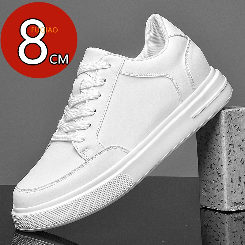 Men'S Shoes Hush Puppies - รองเท้าผ้าใบเสริมส้นผู้ชาย รองเท้าผู้หญิงระบายอากาศดี รองเท้ากีฬาลำลอง รองเท้าสเก็ตบอร์ด รองเท้าพื้นหนาเสริมส้นด้านใน 8
