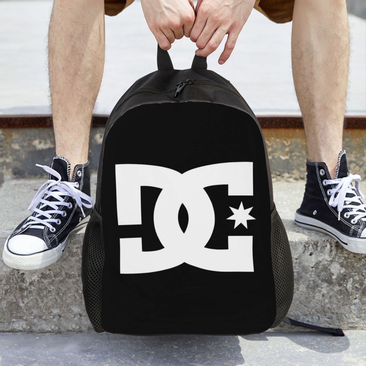 Men'S Shoes Dc - DC Shoe Co กระเป๋าเป้สะพายหลัง Daypack ความจุขนาดใหญ่ชายหญิง