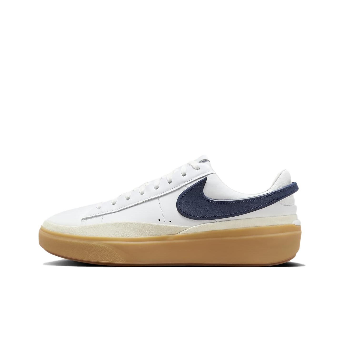 Men'S Shoes Navy Blue - รองเท้าสเก็ตบอร์ด Nike Blazer สำหรับผู้ชาย รุ่น Low