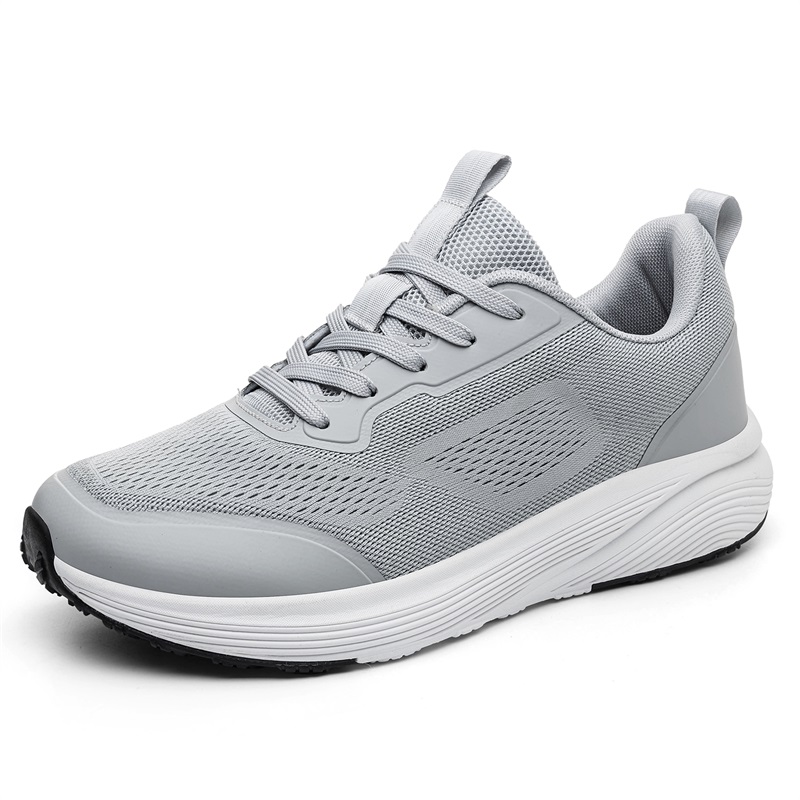 Men'S Shoes For Wide Feet - รองเท้ากีฬาผู้ชายแบบหัวกว้าง น้ำหนักเบา ระบายอากาศได้ดี พื้นยางกันลื่น เหมาะสำหรับคนเท้าใหญ่ ใช้เดินและวิ่งได้