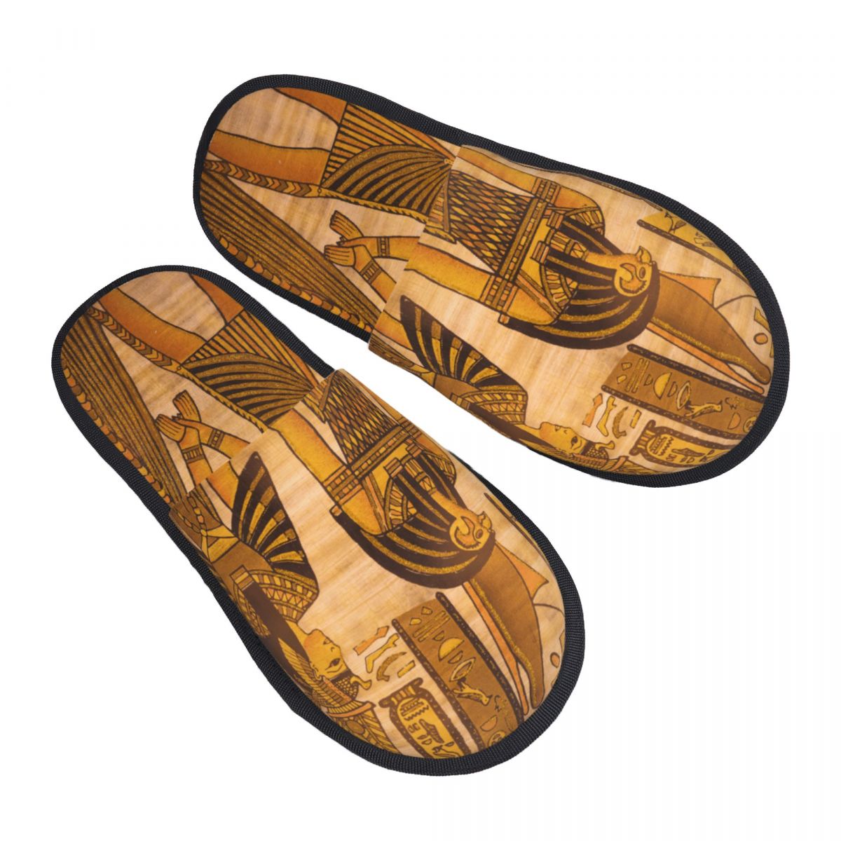 Men Shoes Egypt - รองเท้าแตะกระดาษปาปิรัสอียิปต์โบราณสำหรับผู้หญิงผู้ชายรองเท้าแตะฤดูหนาวที่อบอุ่นนุ่มสบายรองเท้าแตะในร่ม