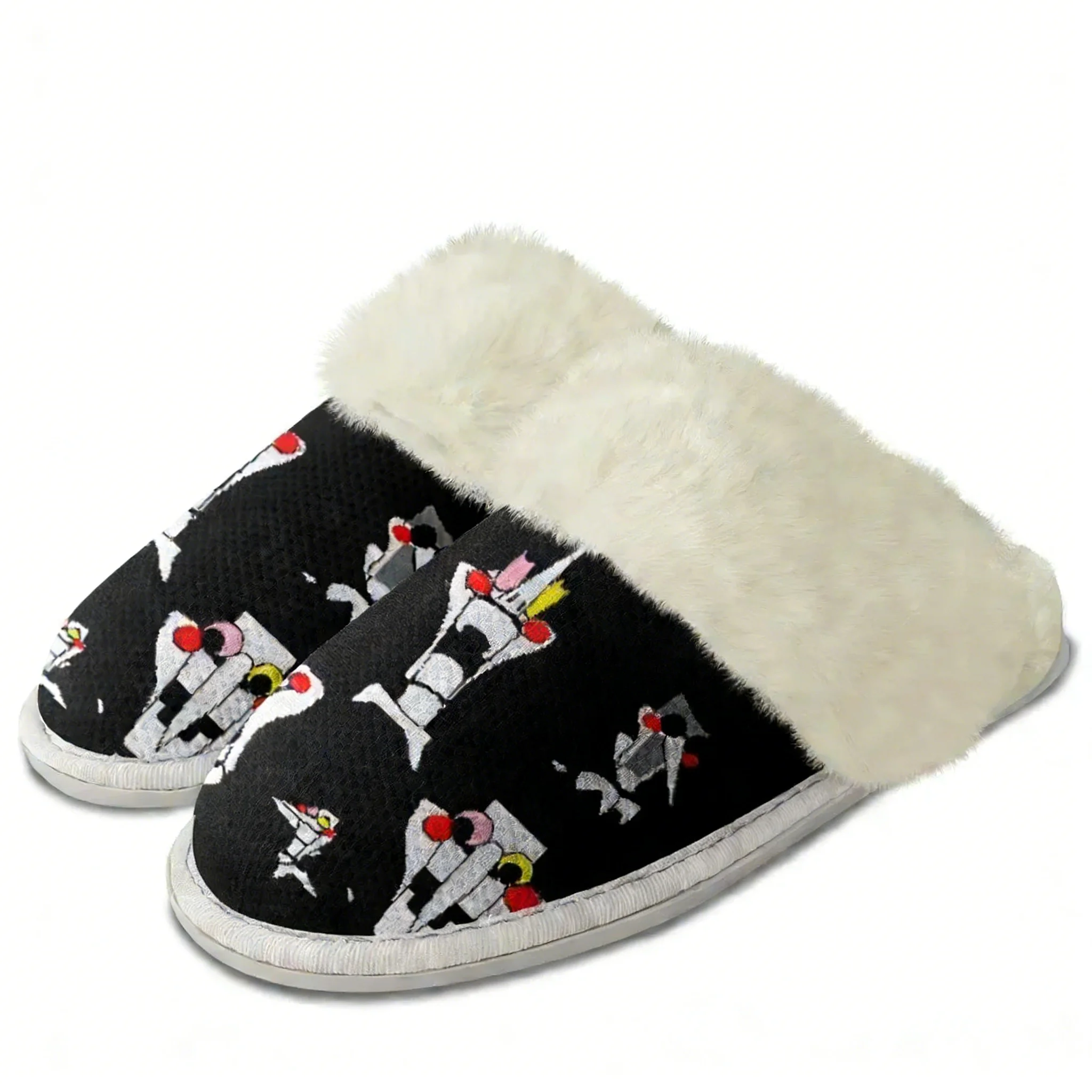 Men'S Shoes Lightweight - รองเท้าแตะเดลตารুน สแปมตัน อันเดอร์เทล แบบมีขนนุ่ม อุ่นสบาย สำหรับผู้ชายและผู้หญิง