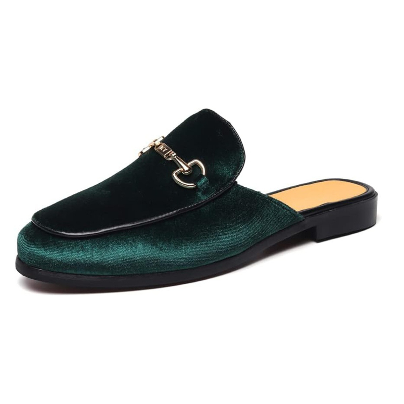 รองเท้าล่อสําหรับผู้ชายสไตล์อั - Men'S Shoes Navy Blue บทวิจารณ์และราคา