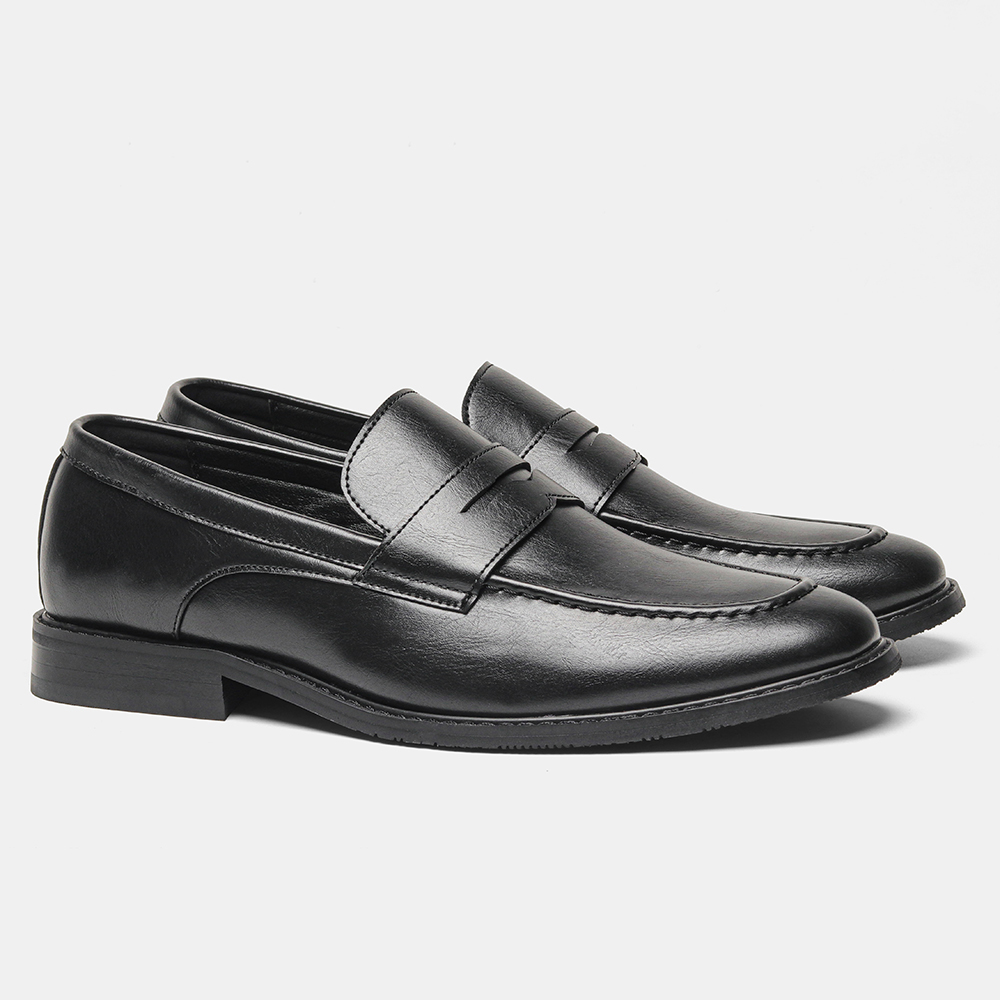 รองเท้าโลฟเฟอร์สีดำสำหรับผู้ชา - Men'S Shoes Hush Puppies บทวิจารณ์และราคา