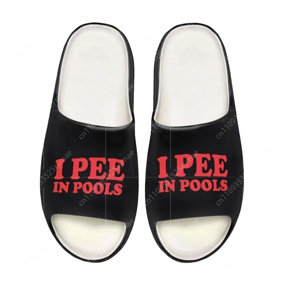 รองเท้าแตะพื้นนิ่ม I Pee in Po - Men Shoes Office บทวิจารณ์และราคา