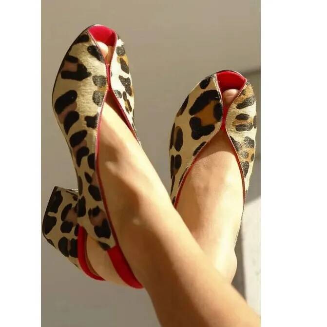 รองเท้าส้นหนาแบบเปิดนิ้วเท้าลา - Men Shoes Office บทวิจารณ์และราคา