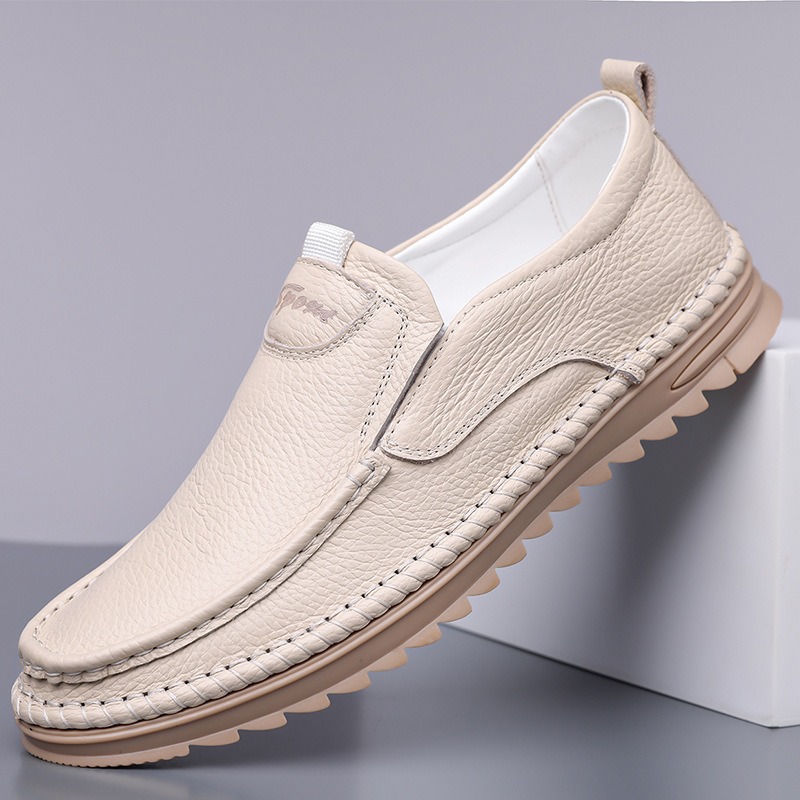 รองเท้าหนังแท้ผู้ชาย ฤดูใบไม้ผ - Men'S Shoes Size 43 In Us บทวิจารณ์และราคา