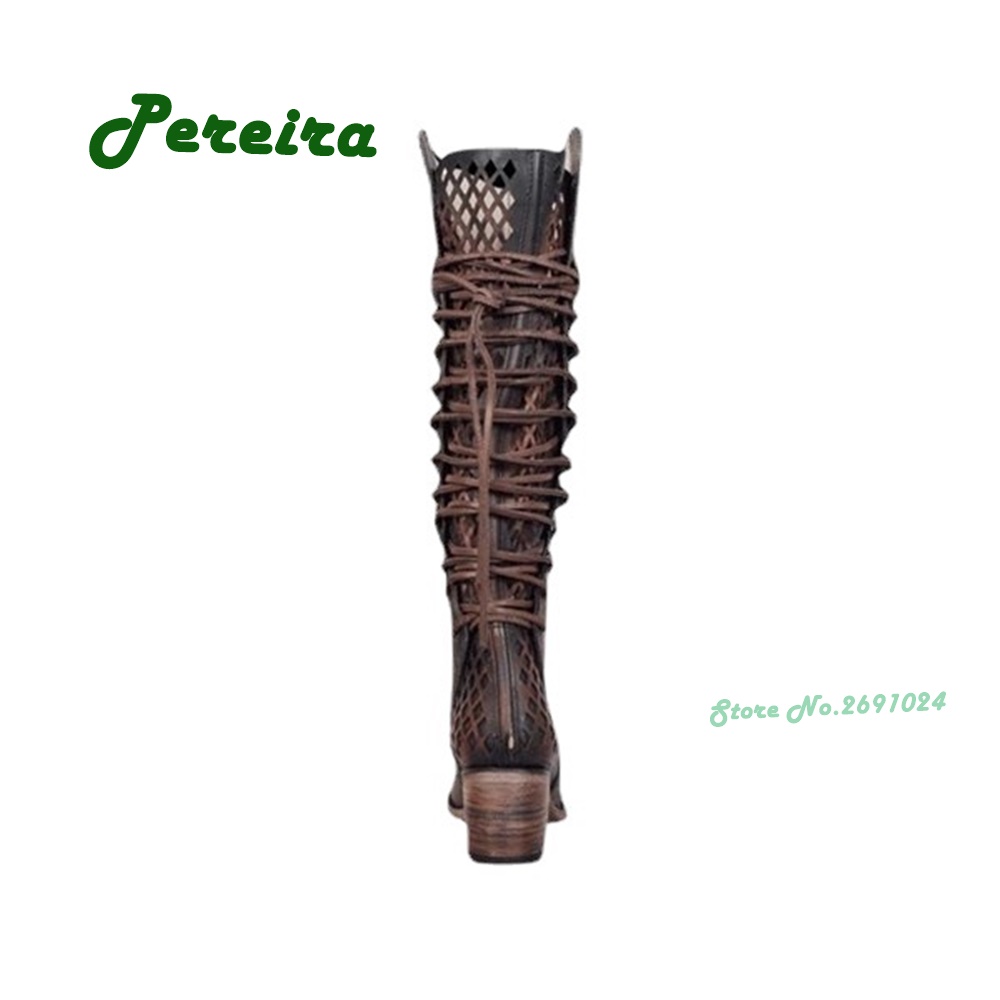 คาวบอย Vintage Lace Up ผู้ชายร - Men'S Shoes Size 43 In Us บทวิจารณ์และราคา