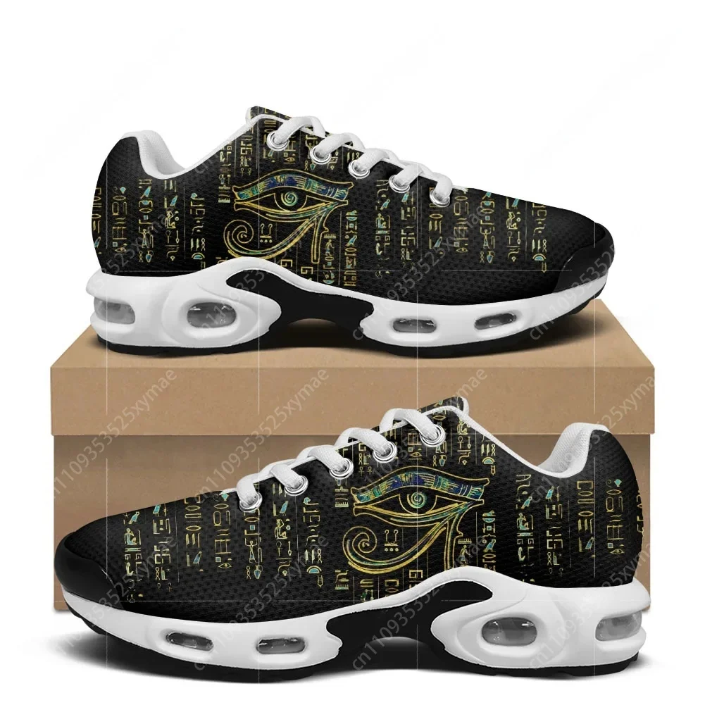 รองเท้าผ้าใบ Horus ลายดวงตาเทพ - Men Shoes Egypt บทวิจารณ์และราคา
