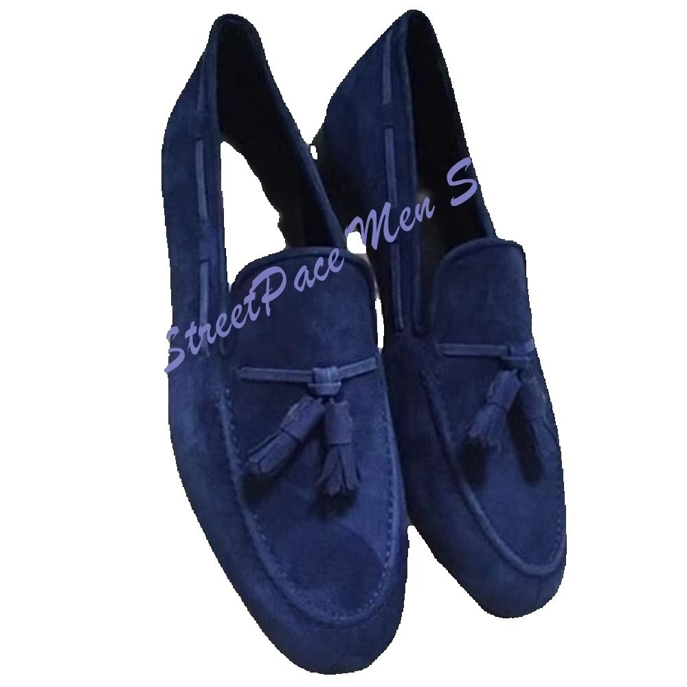 รองเท้าโลฟเฟอร์แบบลำลองสำหรับผ - Men'S Shoes Navy Blue บทวิจารณ์และราคา