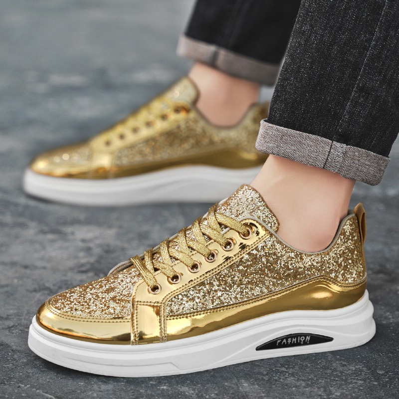 รองเท้าผ้าใบผู้ชายสีทอง 2025 แ - Men'S Shoes Size 43 In Us บทวิจารณ์และราคา