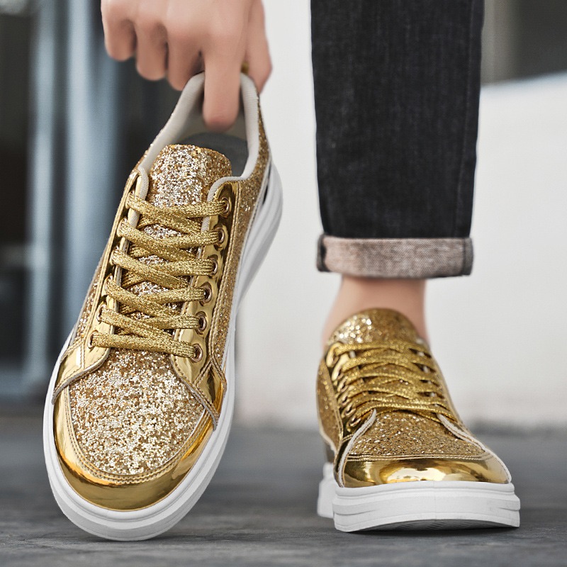รองเท้าผ้าใบผู้ชายสีทอง 2025 แ - Men'S Shoes Size 43 In Us บทวิจารณ์และราคา