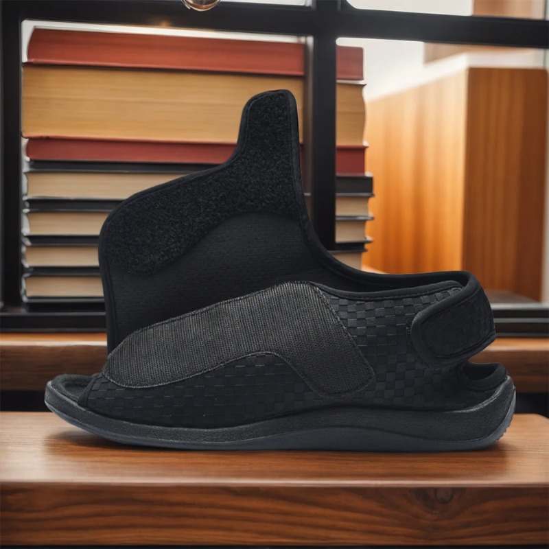 รองเท้าแตะสำหรับผู้ป่วยเบาหวาน - Men'S Shoes For Wide Feet บทวิจารณ์และราคา
