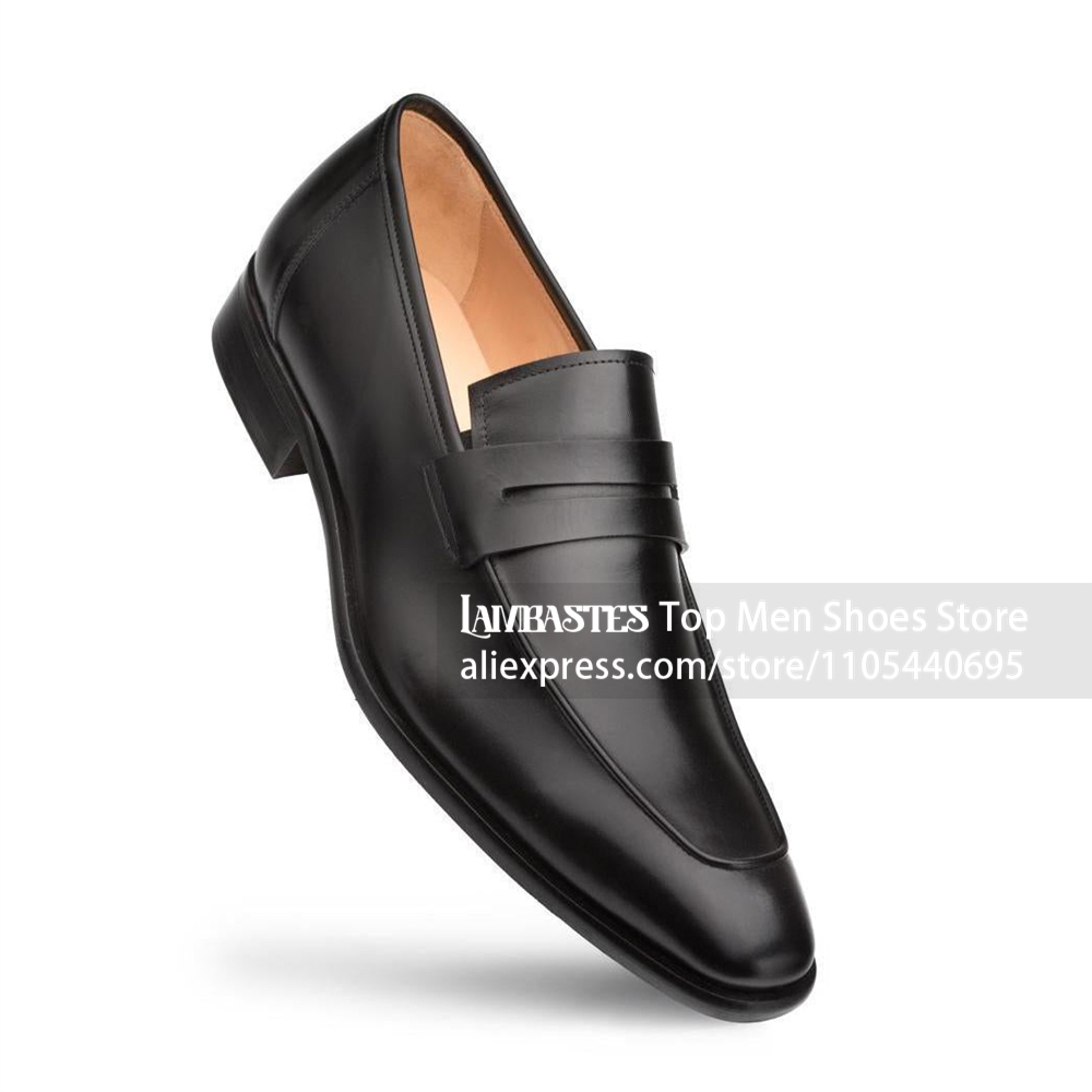 รองเท้าหนัง PU สีน้ำเงินกรมท่า - Men'S Shoes Navy Blue บทวิจารณ์และราคา