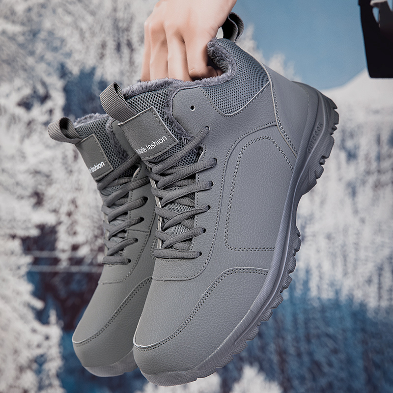 รองเท้าบูทผู้ชายสำหรับฤดูหนาว  - Men Shoes Office บทวิจารณ์และราคา