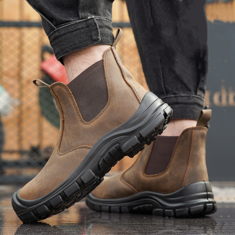 ผู้ชายขนาดใหญ่แฟชั่น Steel Toe - Men Shoes Office บทวิจารณ์และราคา