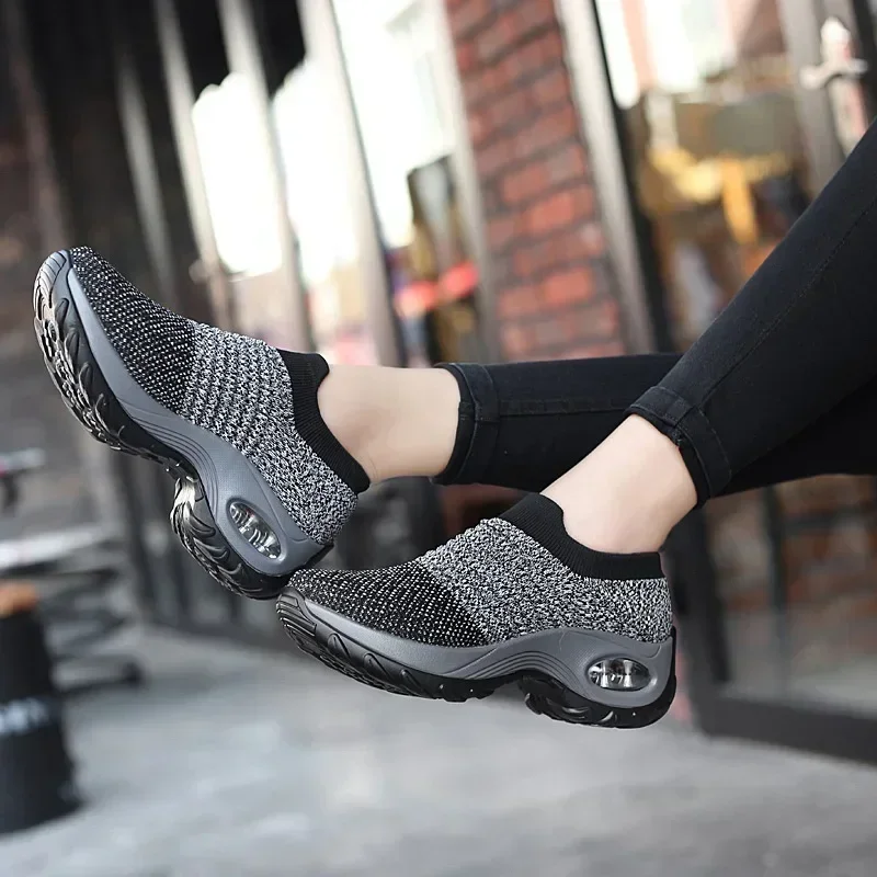 รองเท้ารองเท้าใส่เดินตาข่ายวิ่ - Men'S Shoes Size 43 In Us บทวิจารณ์และราคา