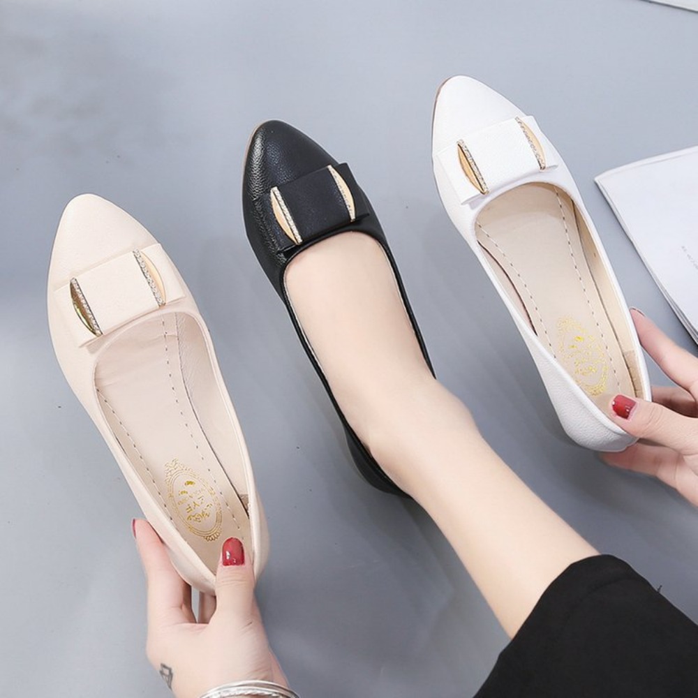 รองเท้าผู้หญิงแฟชั่นลำลอง น้ำห - Dress Shoe Pointed บทวิจารณ์และราคา