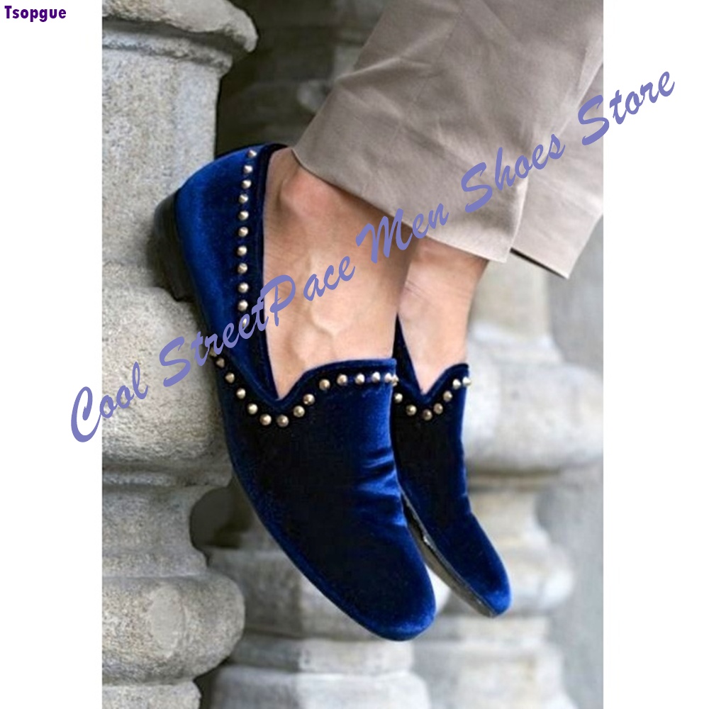 รองเท้าโลฟเฟอร์ผู้ชายสีน้ำเงิน - Men'S Shoes Navy Blue บทวิจารณ์และราคา