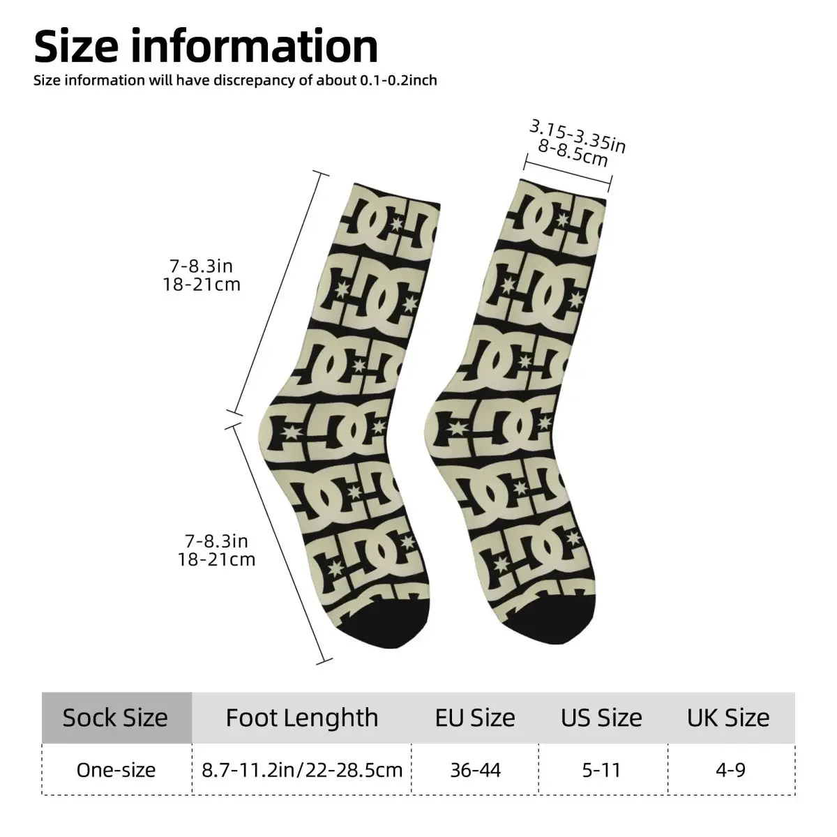 ถุงเท้า DC Shoe Co แบบฮาราจูกุ - Men'S Shoes Dc บทวิจารณ์และราคา