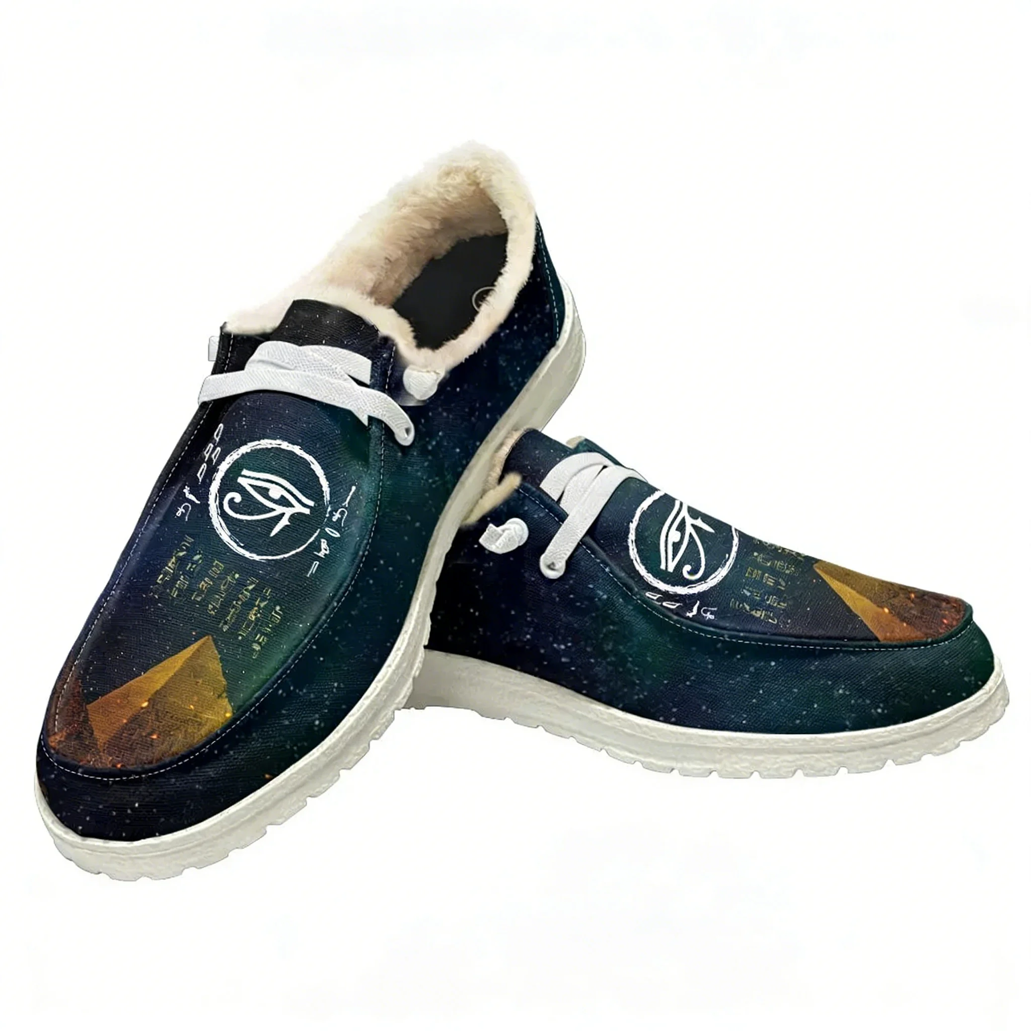 รองเท้าลำลองลายตาแห่งเทพฮอรัสแ - Men Shoes Egypt บทวิจารณ์และราคา