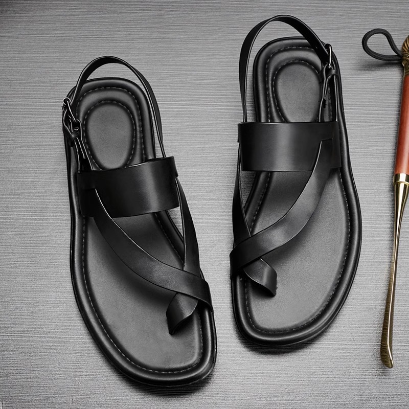 รองเท้าแตะหนังแท้บุรุษหรูหราทำ - Men'S Shoes Size 43 In Us บทวิจารณ์และราคา