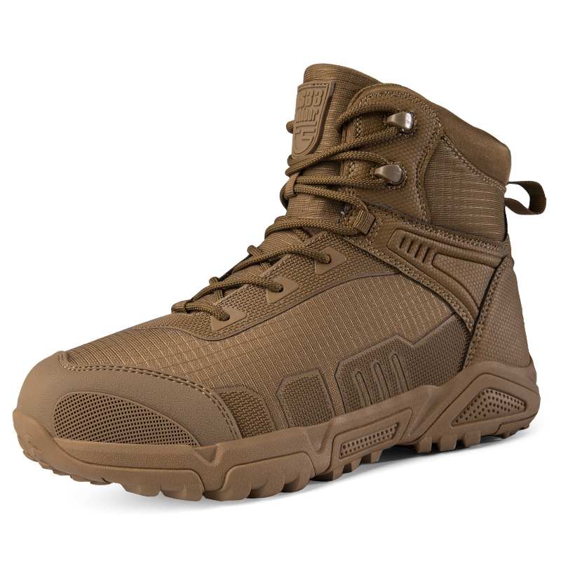 รองเท้าบูทผู้ชายแบบยุทธวิธี รอ - Men Shoes Office บทวิจารณ์และราคา
