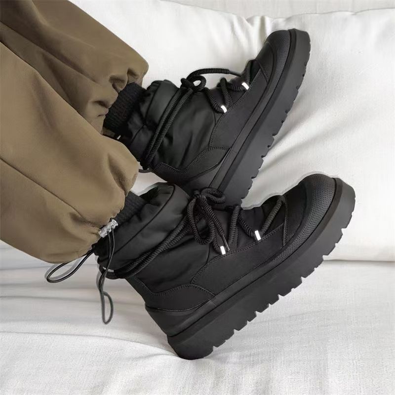 รองเท้าบูทหิมะผู้ชายแบบใหม่ ดี - Men'S Shoes Hush Puppies บทวิจารณ์และราคา