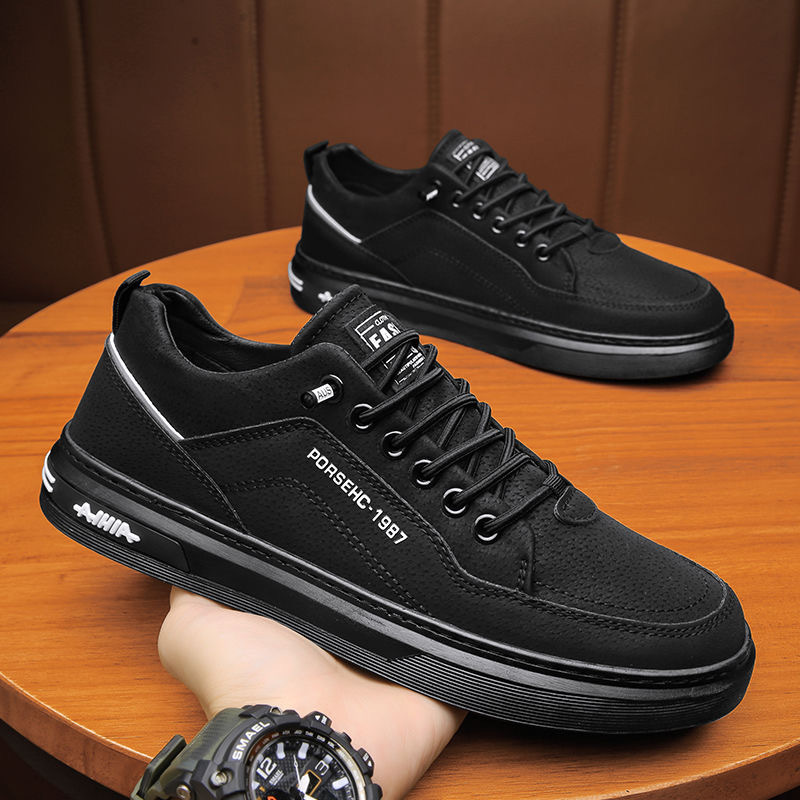 รองเท้าผ้าใบหนังนิ่มสีขาวสำหรั - Men'S Shoes Hush Puppies บทวิจารณ์และราคา