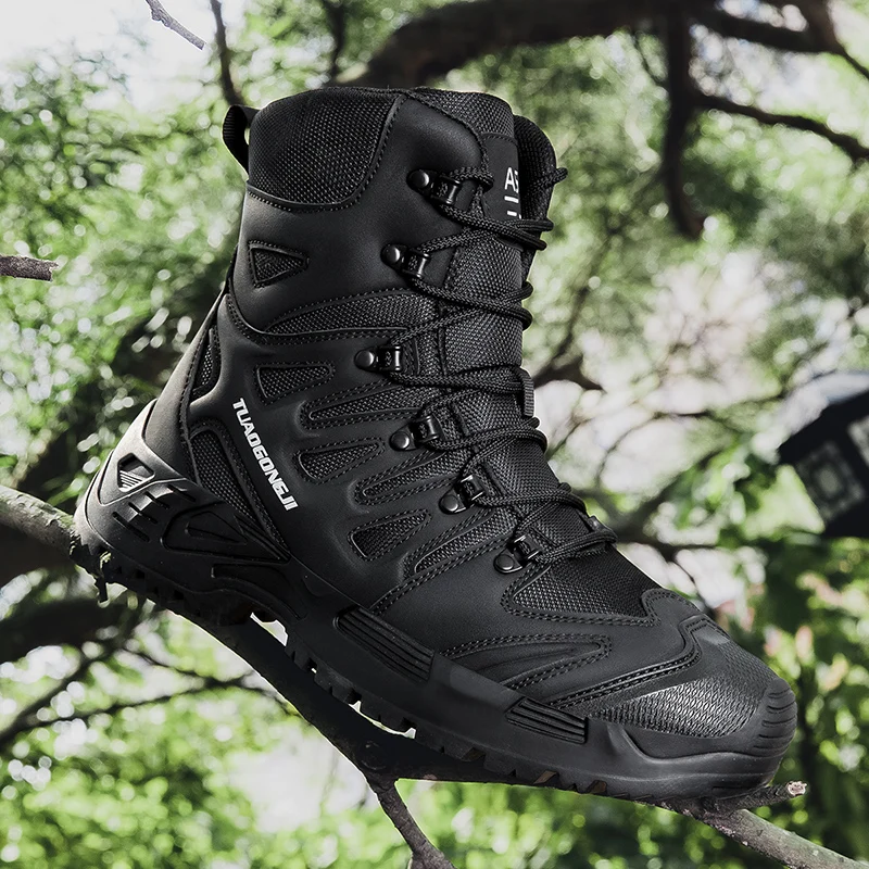 ผู้ชายเดินป่ากลางแจ้งรองเท้าบู - Men Shoes Office บทวิจารณ์และราคา