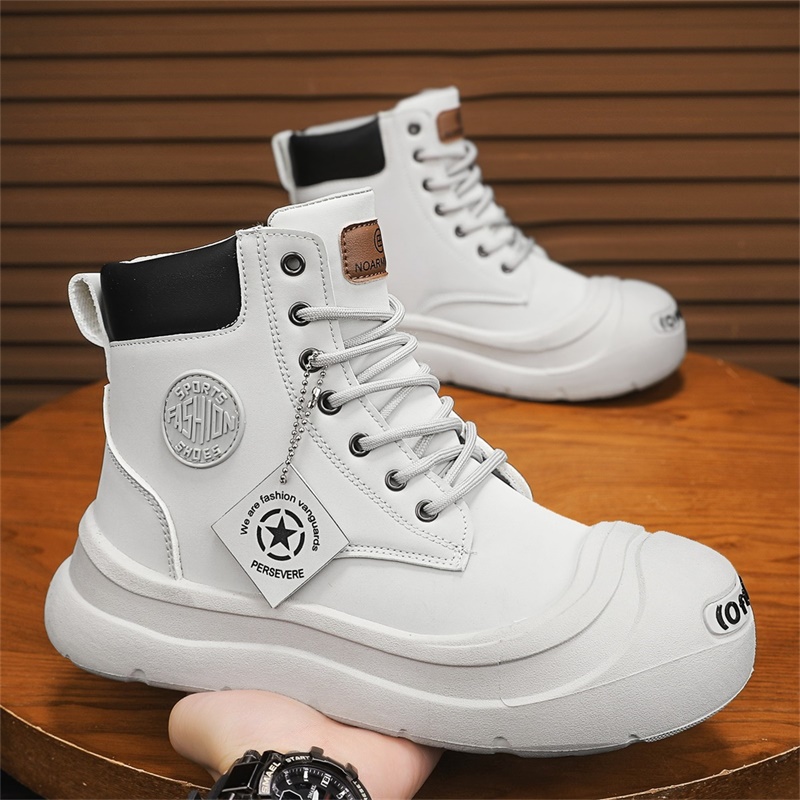 รองเท้าบูทข้อสั้นแฟชั่น สวมใส่ - Men'S Shoes Dress Casual บทวิจารณ์และราคา