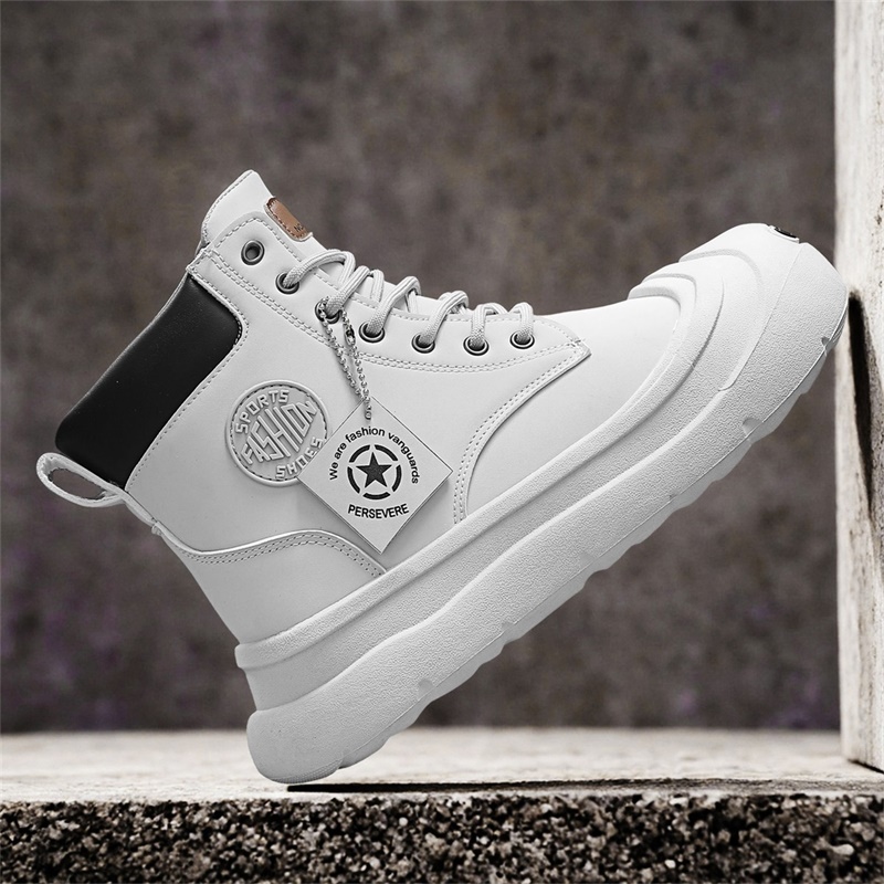รองเท้าบูทข้อสั้นแฟชั่น สวมใส่ - Men'S Shoes Dress Casual บทวิจารณ์และราคา