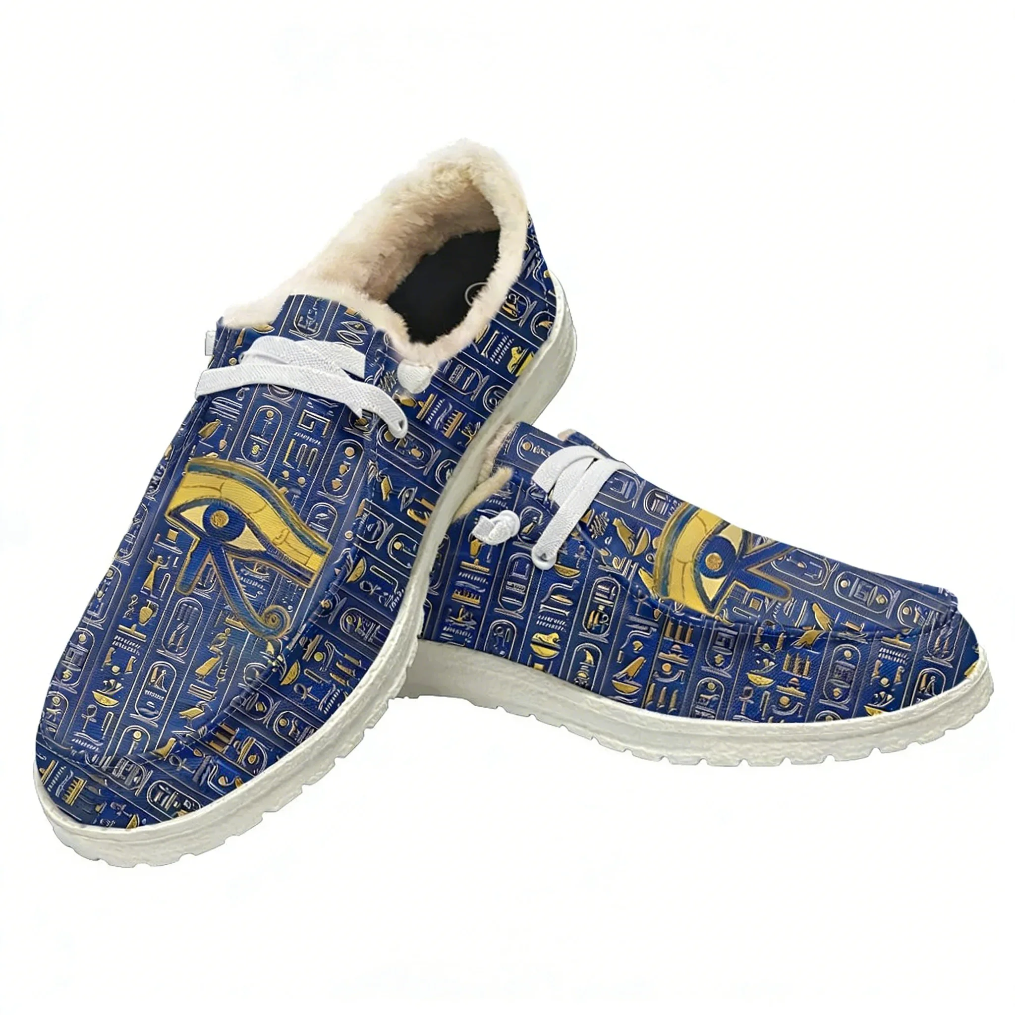 รองเท้าลำลองลายดวงตาแห่งอียิปต - Men Shoes Egypt บทวิจารณ์และราคา