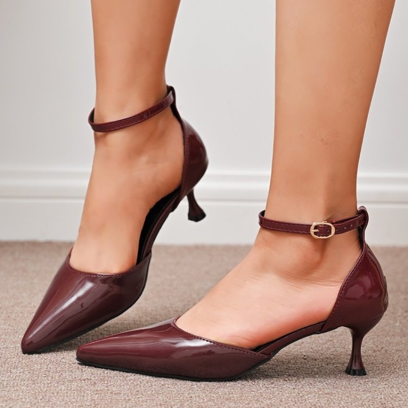 รองเท้าส้นสูงหัวแหลมสำหรับผู้ห - Dress Shoe Pointed บทวิจารณ์และราคา